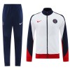 Paris Saint-Germain Ensemble Vestes d'Entraînement 2024-25 Blanche Pour Homme